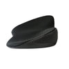 Black memory foam car seat cushion with lumbar support