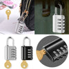 Secure 4-Digit Combination Padlock with Key
