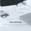 Aluminum USB 3.0 Hub with Clamp Mount for Desktops and Laptops