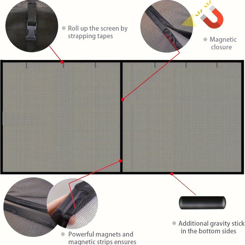 Magnetic Garage Door Screen
