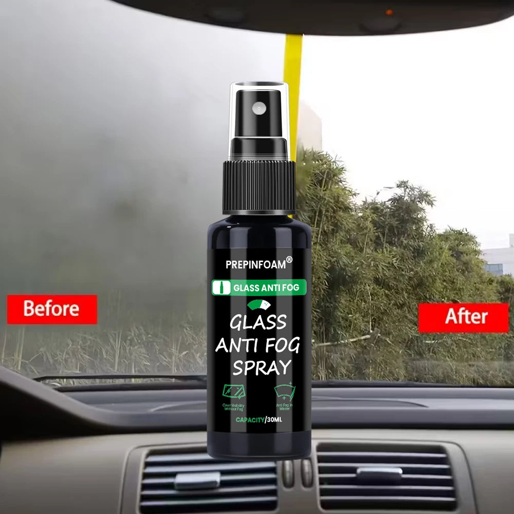 Long-Lasting Anti-Fog Glass Treatment for Clear Winter Driving
