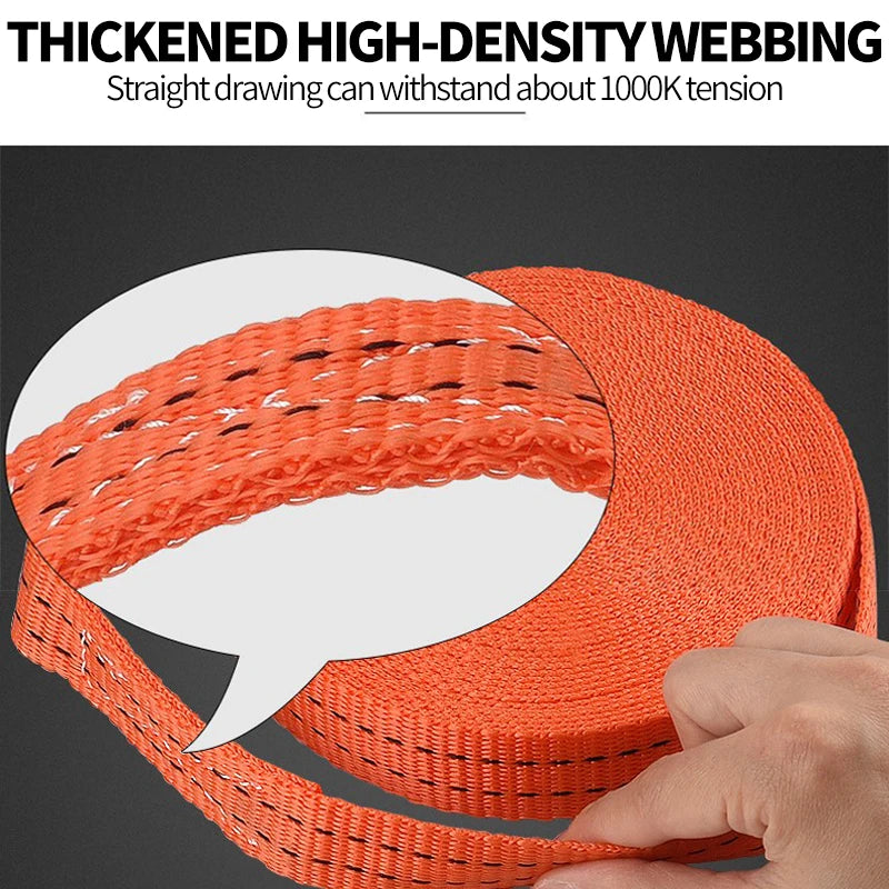 Heavy-Duty Ratchet Tie-Down Straps for Secure Cargo Transport