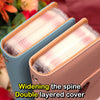 PU Leather Cash Envelope Budget Binder