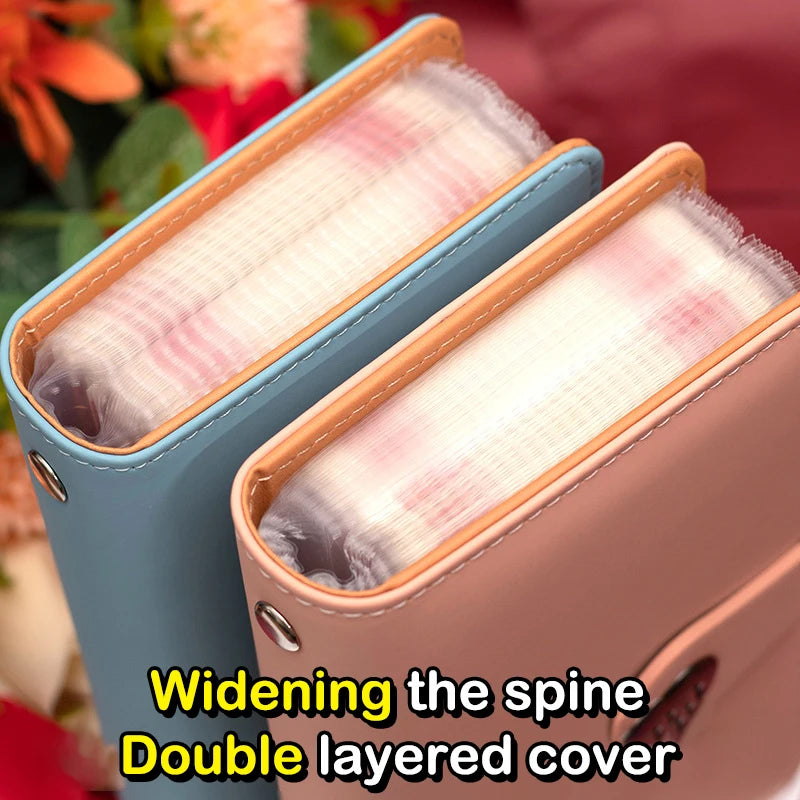 PU Leather Cash Envelope Budget Binder
