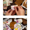Vintage Mini Envelope Set with Seal Stickers - 40 Pack