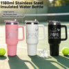 40oz Isolierter Edelstahl-Tumbler mit Deckel