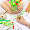 Flower Gel Pens - 0.5mm Rose Design