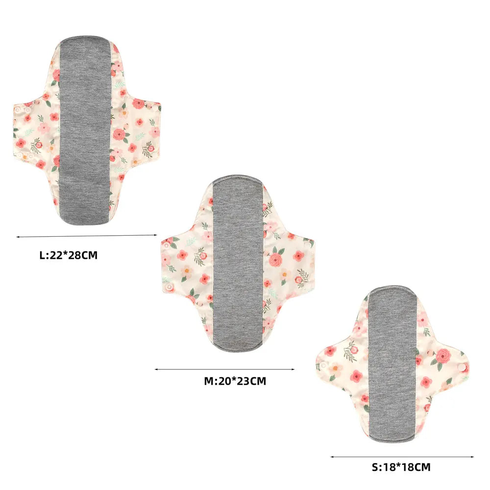 Reusable Graphene Sanitary Pads – 3-Pack (18cm, 23cm, 28cm)