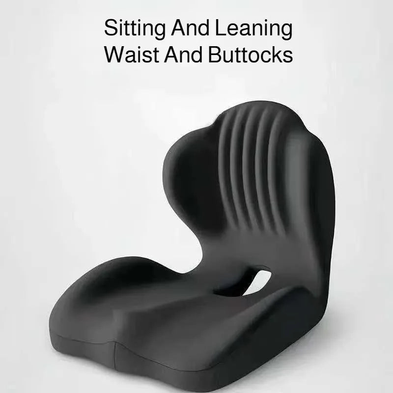 Ergonomic Shell Seat Cushion and Backrest Set