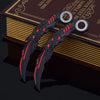 Blue Dragon Claw Folding Knife Model - 18cm Collectible Tactical Karambit