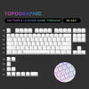 Side-Printed Gradient PBT Keycap Set for Mechanical Keyboards