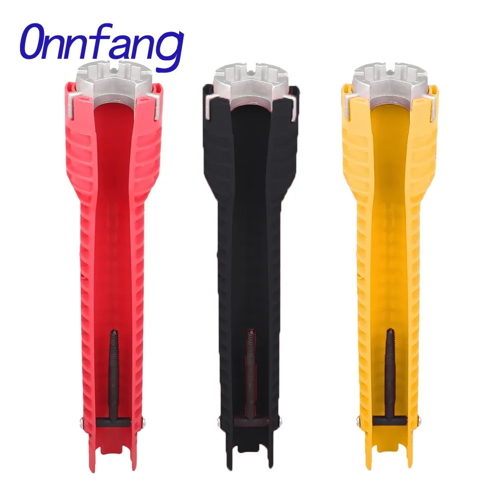 8-in-1 Multi-Function Plumbing Wrench Set for Faucets and Sinks