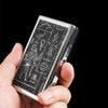 Slim Metal Cigarette Case – Durable & Portable Smoker's Holder