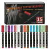 10-Piece Non-Toxic Face Paint Marker Set for Kids & Adults