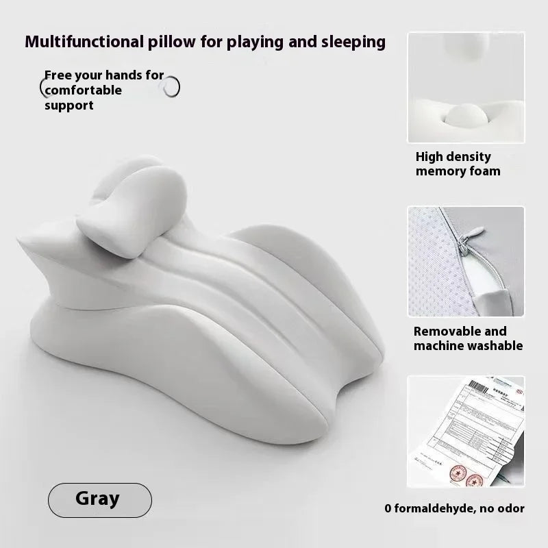 Prone Reading Pillow for Bed