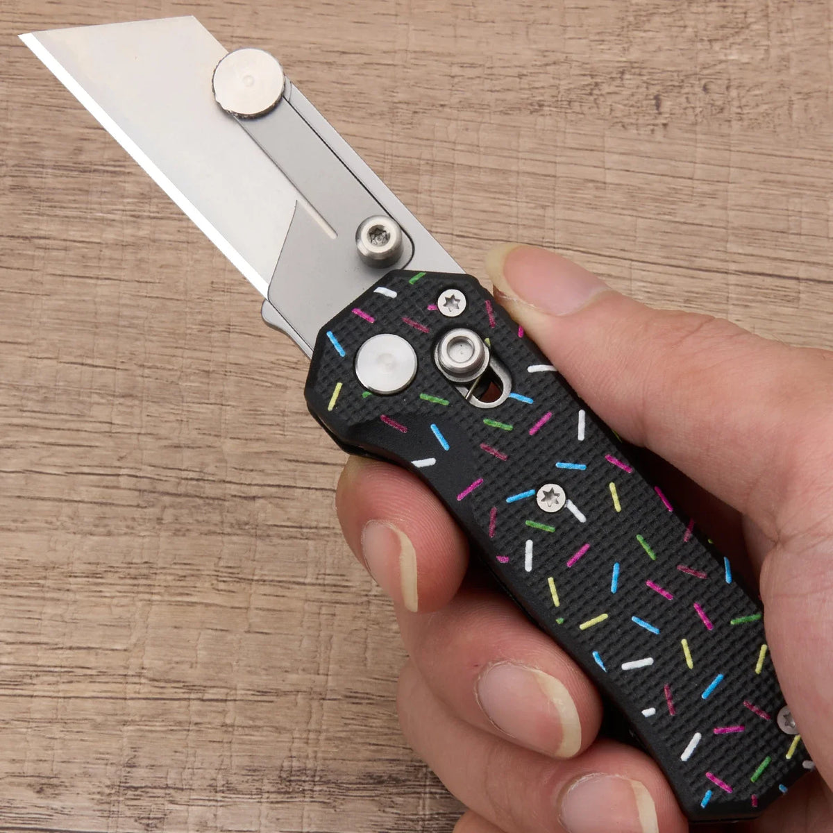 Compact Folding Knife with G10 Handle