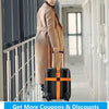 Adjustable Suitcase Straps with Bright Neon Colors – Secure & Easy to Spot