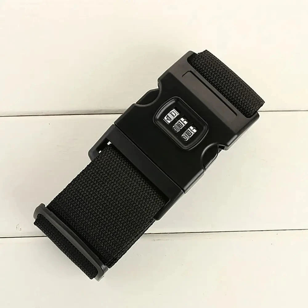 Heavy-Duty Adjustable Luggage Straps for Secure Travel