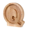 Wooden Alphabet Piggy Bank – Educational Coin Savings Box