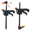 4-Inch Quick-Release Woodworking Bar Clamps (Set of 2 or 5)
