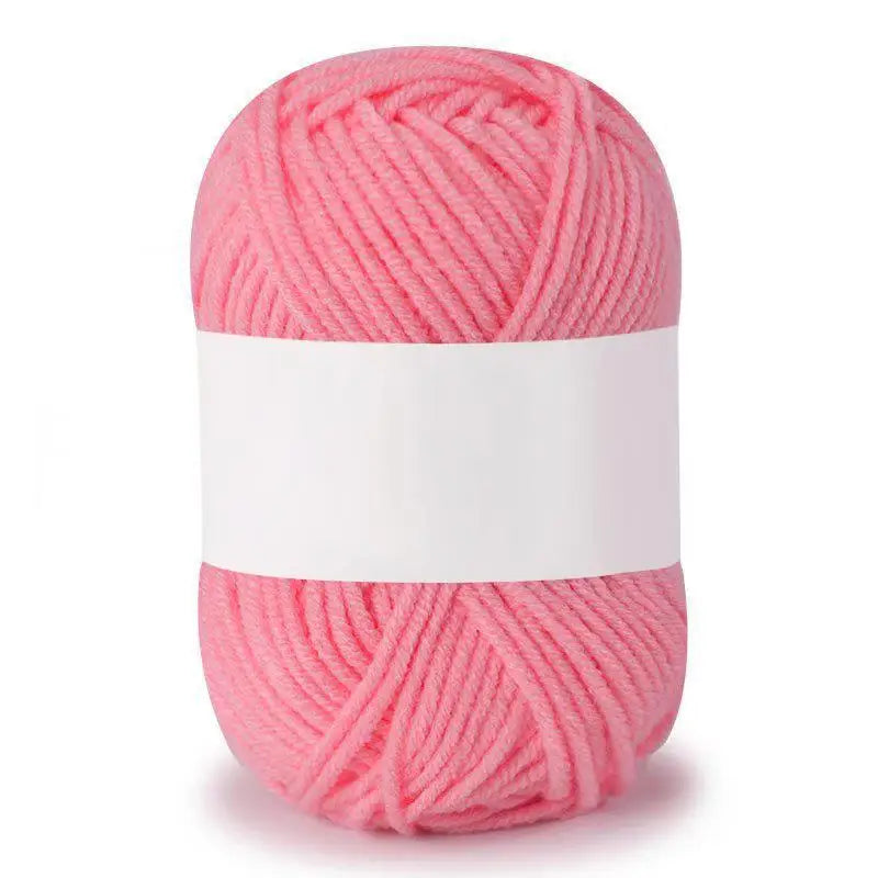 Soft Milk Cotton Knitting Yarn – Anti-Pilling 4ply Yarn for Crochet & Knitting