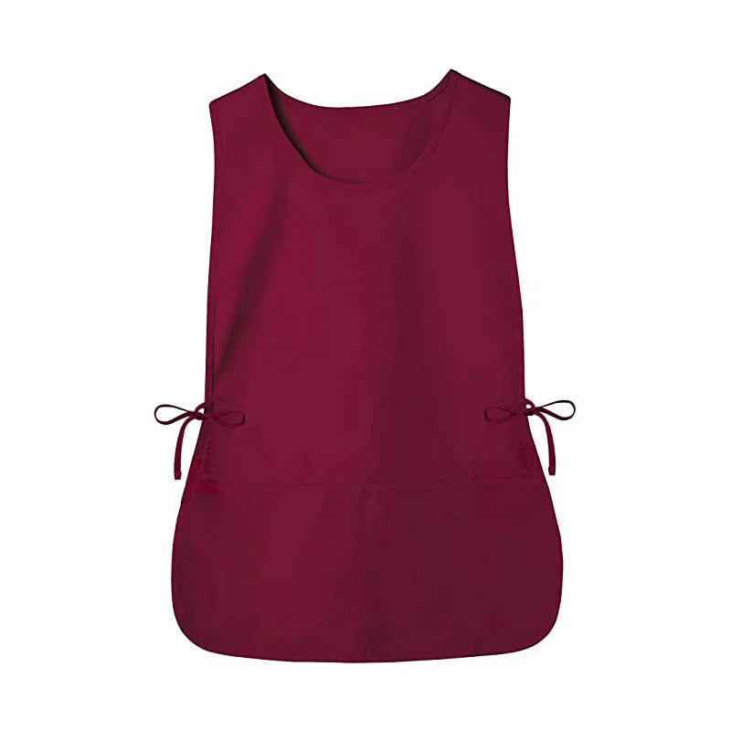 Durable Polyester Vest Apron for Kitchen, Cleaning & Salon Work