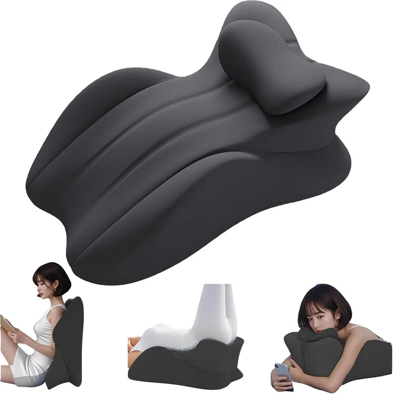 Ergonomic Wedge Pillow with Memory Foam