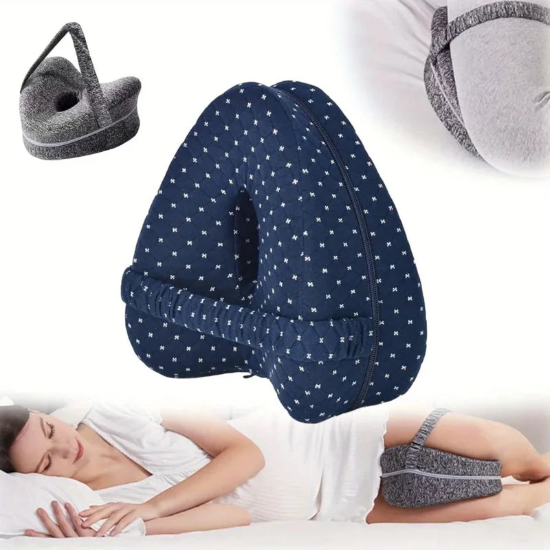 Orthopedic Memory Foam Leg Pillow for Side Sleepers