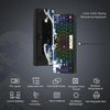 Compact Mechanical Keyboard with OLED Display and Hot-Swappable Switches