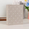Fabric-Covered Photo Album with 100 Slots for Cherished Memories