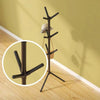 Vertical Tree Branch Coat Rack with 3 Hooks