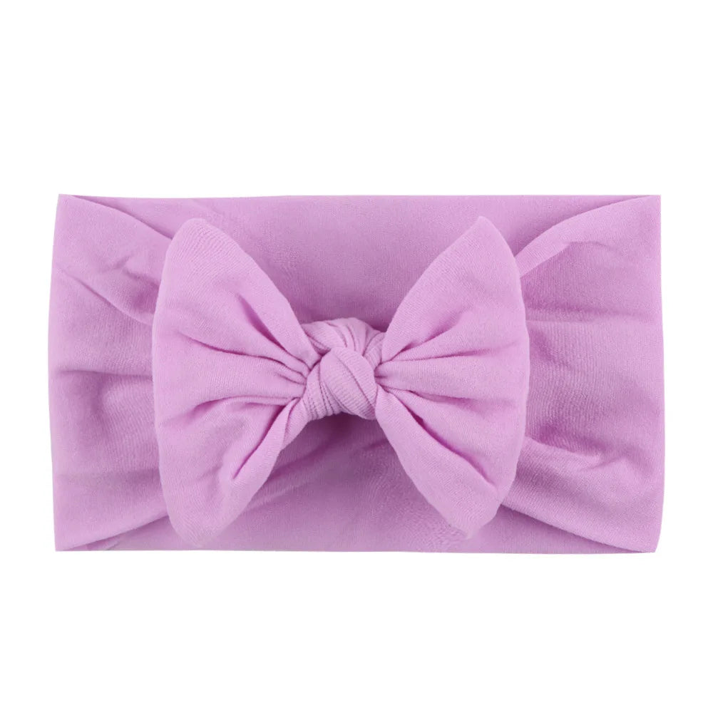 Soft Stretch Baby Bow Headbands
