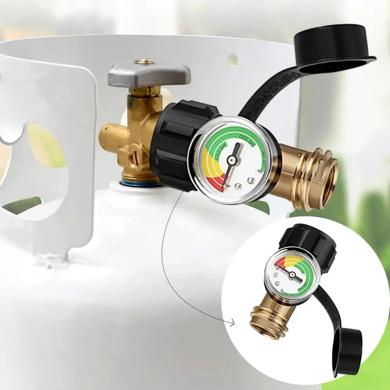 Manomètre à propane universel avec adaptateur QCC1