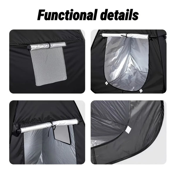 Extra Large Foldable Pet Tent with Thermal Lining