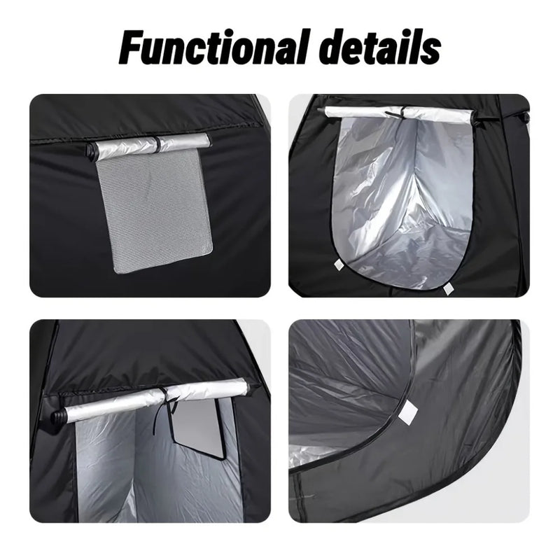 Extra Large Foldable Pet Tent with Thermal Lining