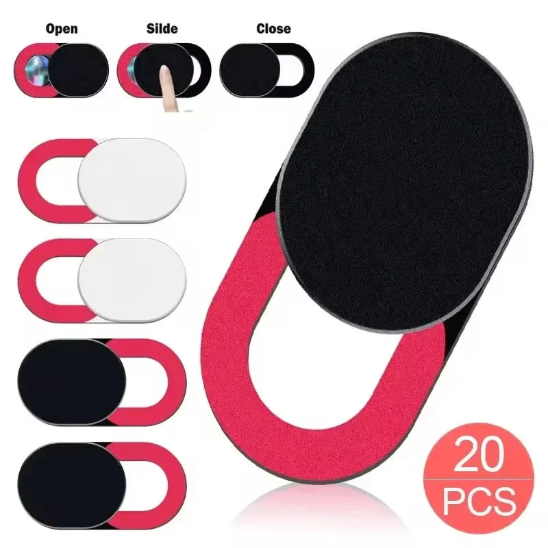Ultra-Thin Sliding Webcam Privacy Cover for Laptops, Tablets & Phones