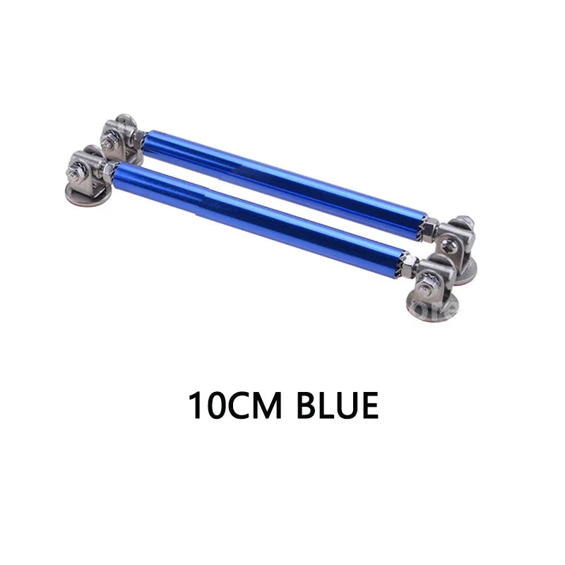 Universal Adjustable Bumper Lip Splitter Rods for Car Front & Rear