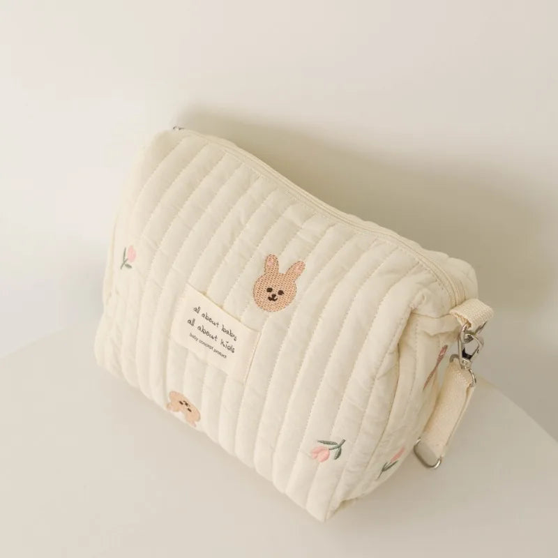 Cotton Stroller Organizer Hanging Diaper Bag