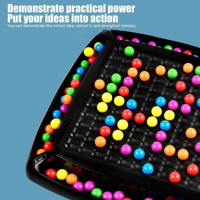 Rainbow Ball Elimination Board Game for Family Fun