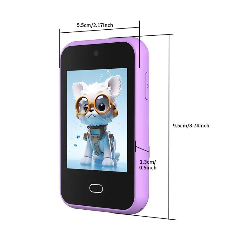 Kids Touchscreen Learning Phone with Games and Music