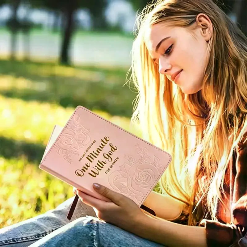 Daily Devotional Notebook in Leather