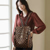 Women's Genuine Leather Backpack with Multiple Pockets