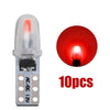 Ten T5 wedge LED bulbs for various lights, including dashboard and interior lights.