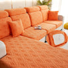 Jacquard Plush Sofa Cover