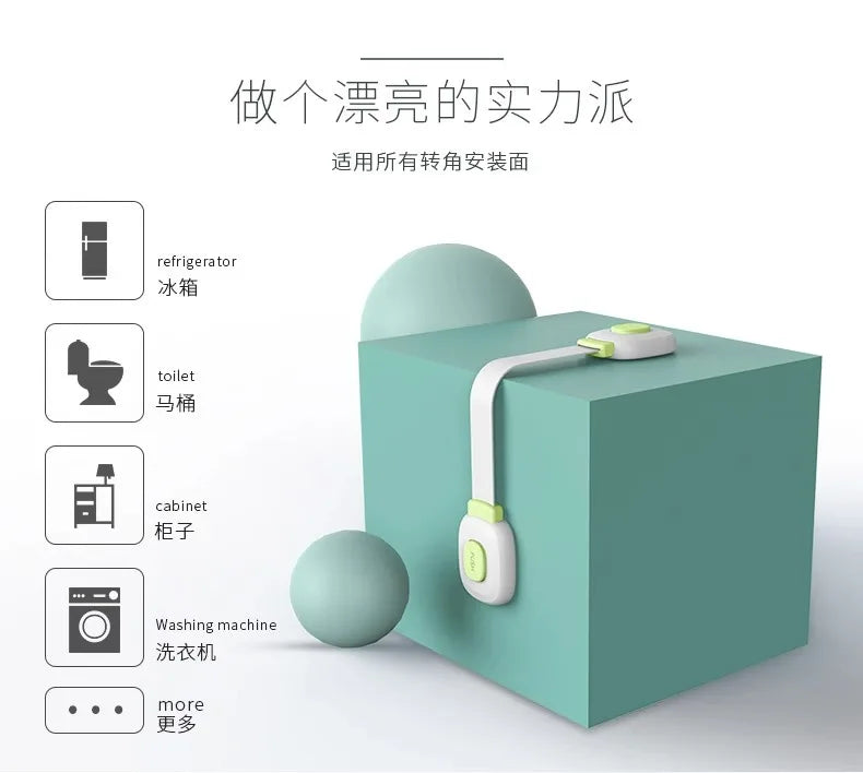 Multipurpose Baby Safety Cabinet Locks for Drawers, Fridge, and Oven