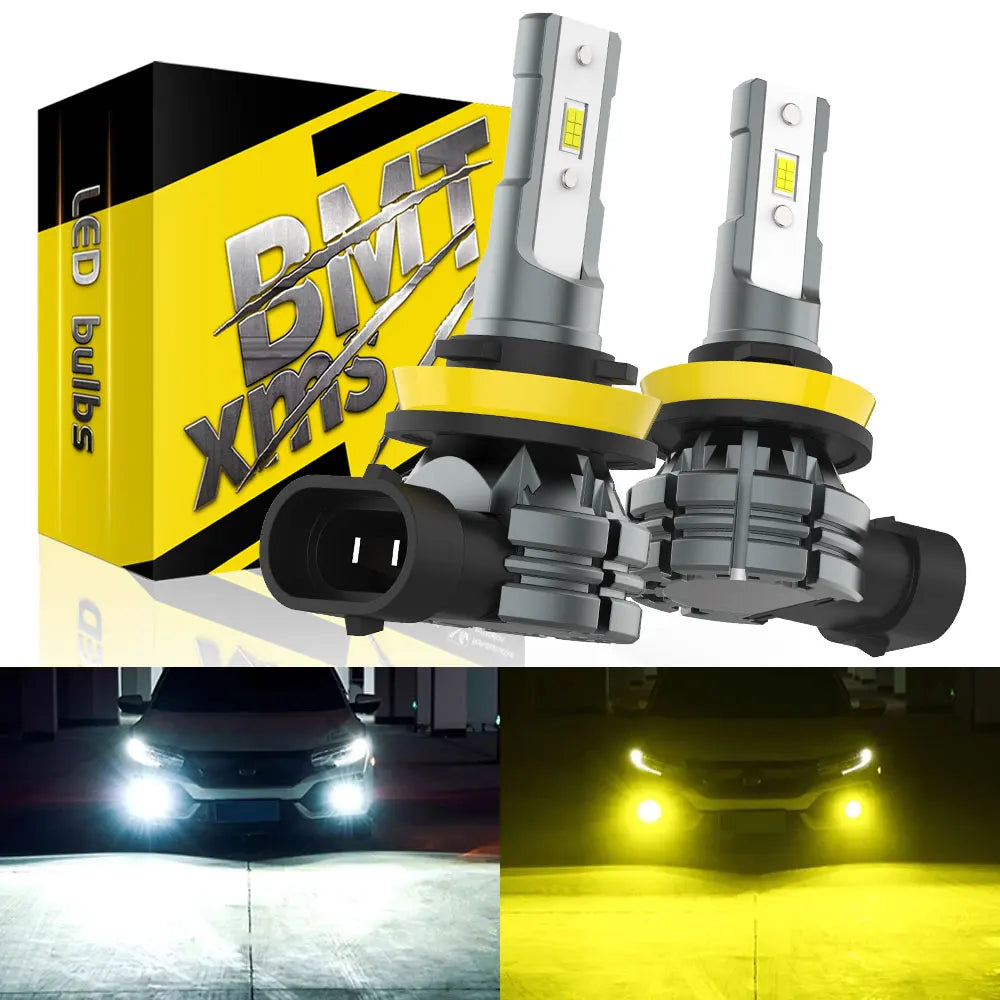 LED Fog Light Bulbs with 12,000 Lumens