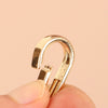 120cm Leather-Trimmed Chain Bag Strap
