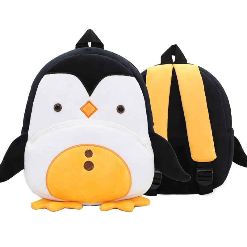 Adorable Animal Plush Backpack for Toddlers