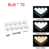 Dimmable LED Vanity Mirror Lights with USB Power