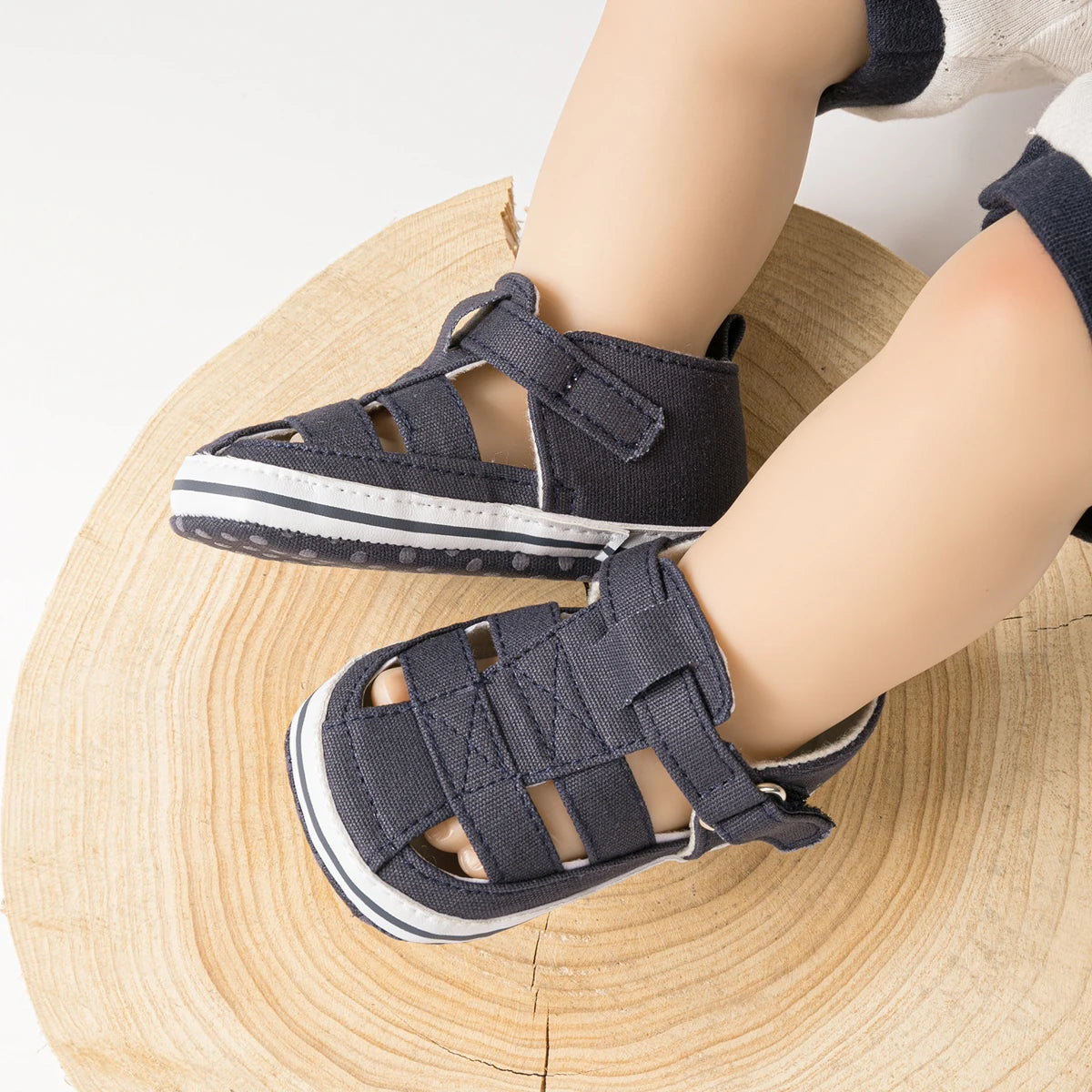 Breathable Canvas Baby Sandals for First Walkers